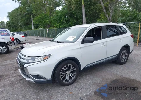 2017 Mitsubishi Outlander Es из США, поврежденный, VIN JA4AD2A32HZ016182